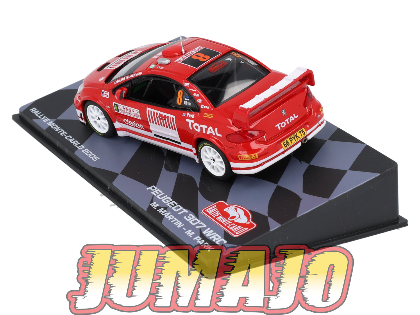 RMIT49 1/43 IXO Rallye Monte Carlo : PEUGEOT 307 WRC 2005 #8 M.Märtin