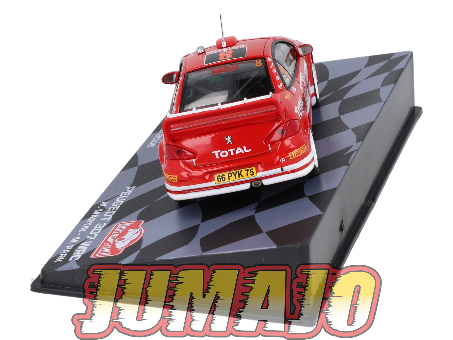 RMIT49 1/43 IXO Rallye Monte Carlo : PEUGEOT 307 WRC 2005 #8 M.Märtin