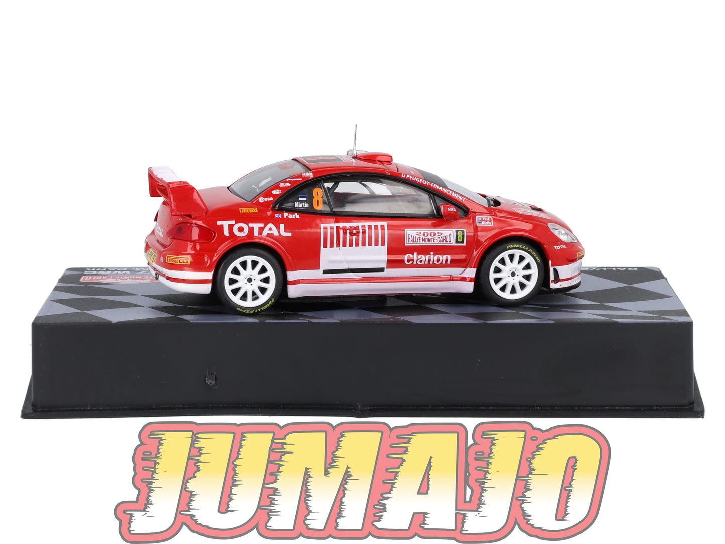 RMIT49 1/43 IXO Rallye Monte Carlo : PEUGEOT 307 WRC 2005 #8 M.Märtin