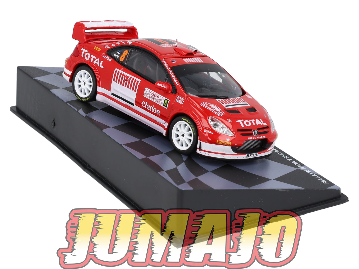 RMIT49 1/43 IXO Rallye Monte Carlo : PEUGEOT 307 WRC 2005 #8 M.Märtin