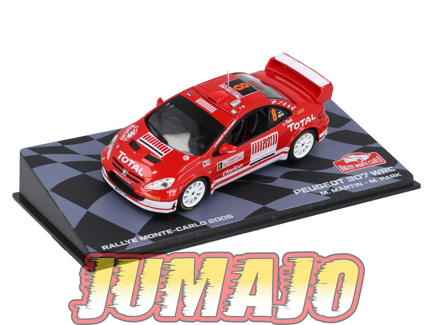 RMIT49 1/43 IXO Rallye Monte Carlo : PEUGEOT 307 WRC 2005 #8 M.Märtin