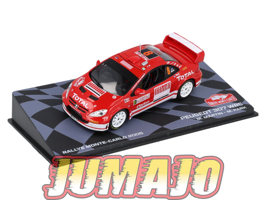 RMIT49 1/43 IXO Rallye Monte Carlo : PEUGEOT 307 WRC 2005 #8 M.Märtin