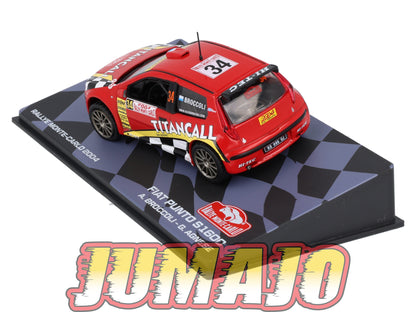 RMIT54 1/43 IXO Rallye Monte Carlo : FIAT Punto S1600 2004 #34 A.Broccoli