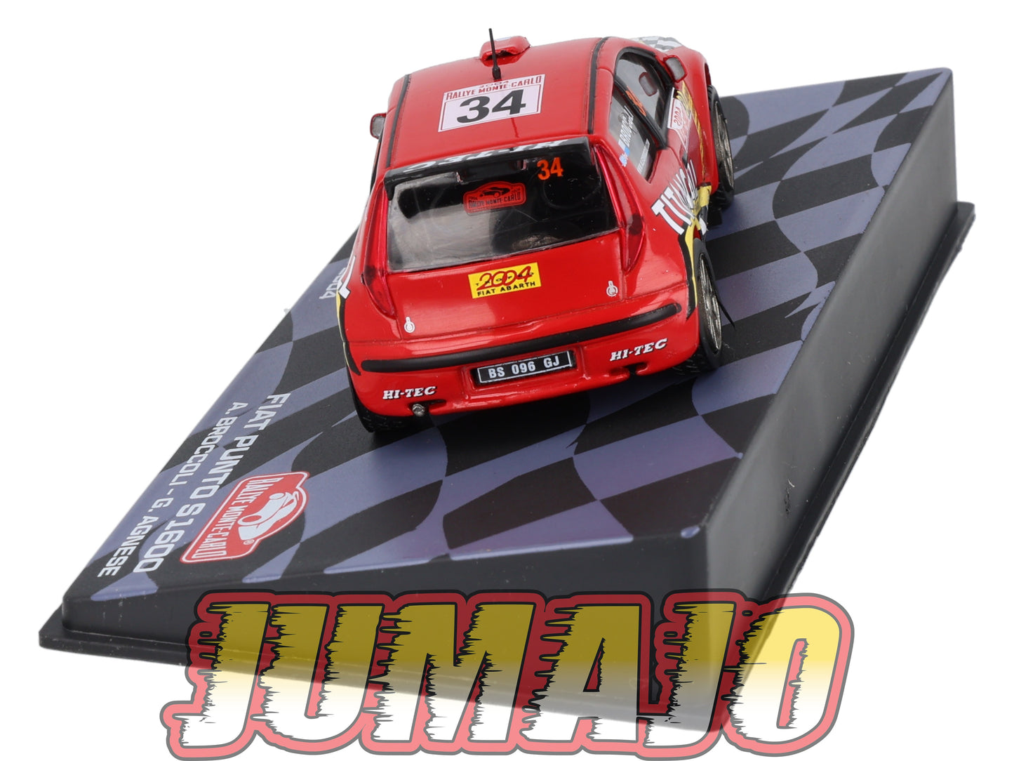 RMIT54 1/43 IXO Rallye Monte Carlo : FIAT Punto S1600 2004 #34 A.Broccoli