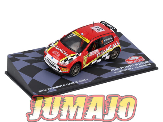 RMIT54 1/43 IXO Rallye Monte Carlo : FIAT Punto S1600 2004 #34 A.Broccoli