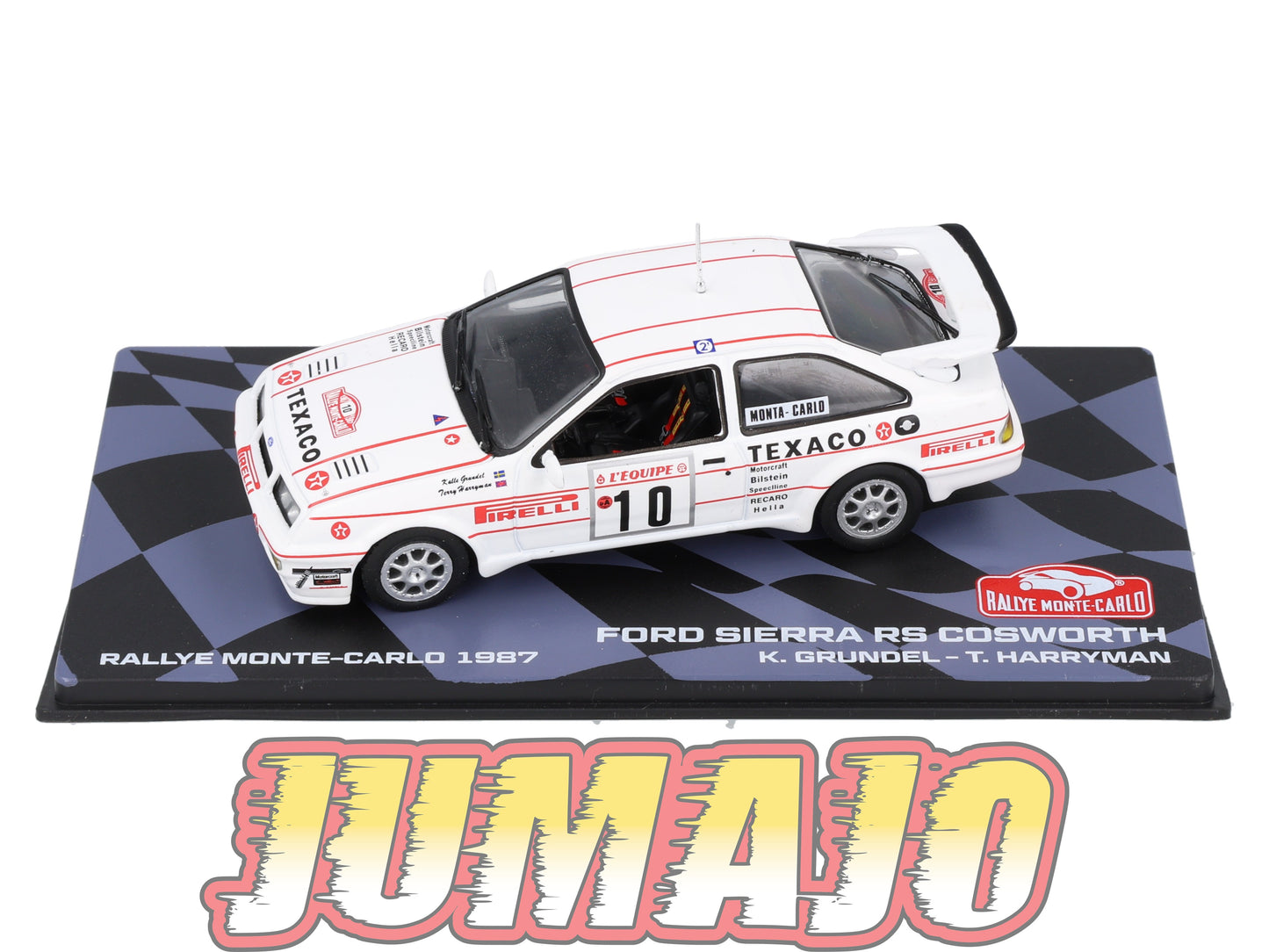 RMIT55 1/43 IXO Rallye Monte Carlo : FORD Sierra RS Cosworth 1987 #10 K.Grundel