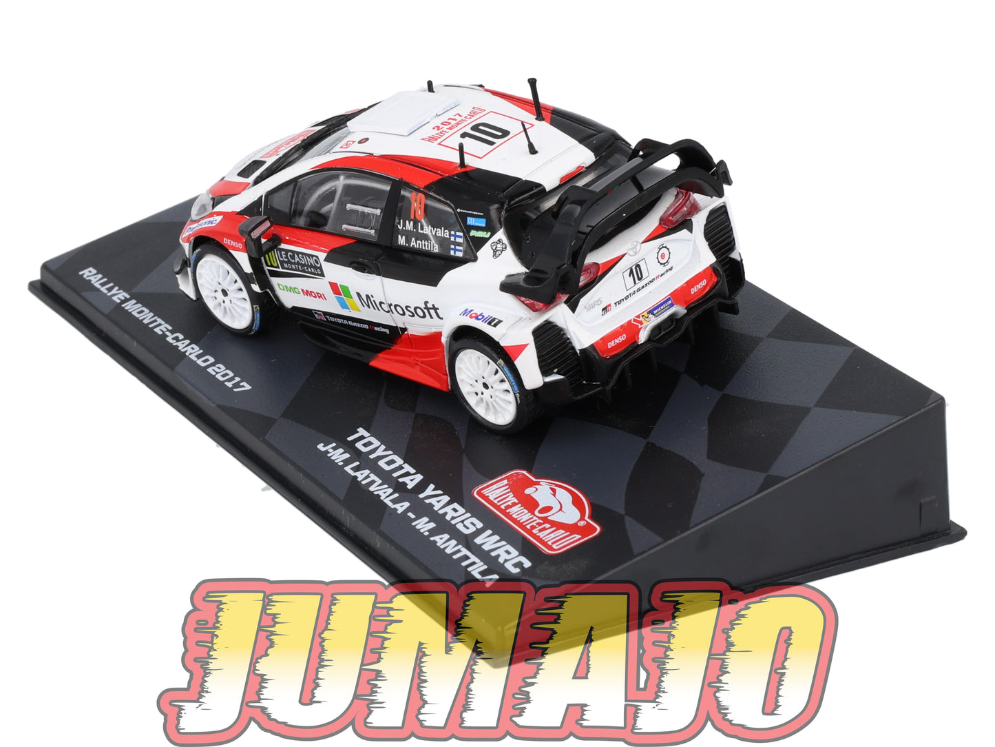 RMIT58 1/43 IXO Rallye Monte Carlo : TOYOTA Yaris WRC 2017 #10 J-M.Latvala