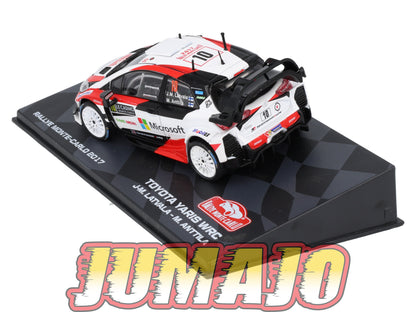 RMIT58 1/43 IXO Rallye Monte Carlo : TOYOTA Yaris WRC 2017 #10 J-M.Latvala