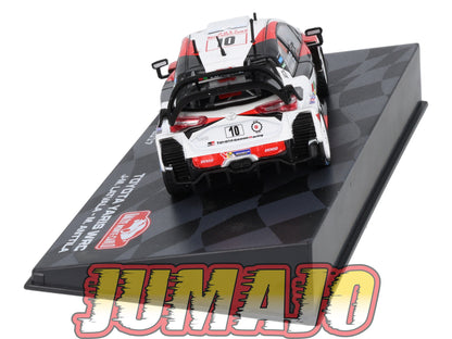 RMIT58 1/43 IXO Rallye Monte Carlo : TOYOTA Yaris WRC 2017 #10 J-M.Latvala