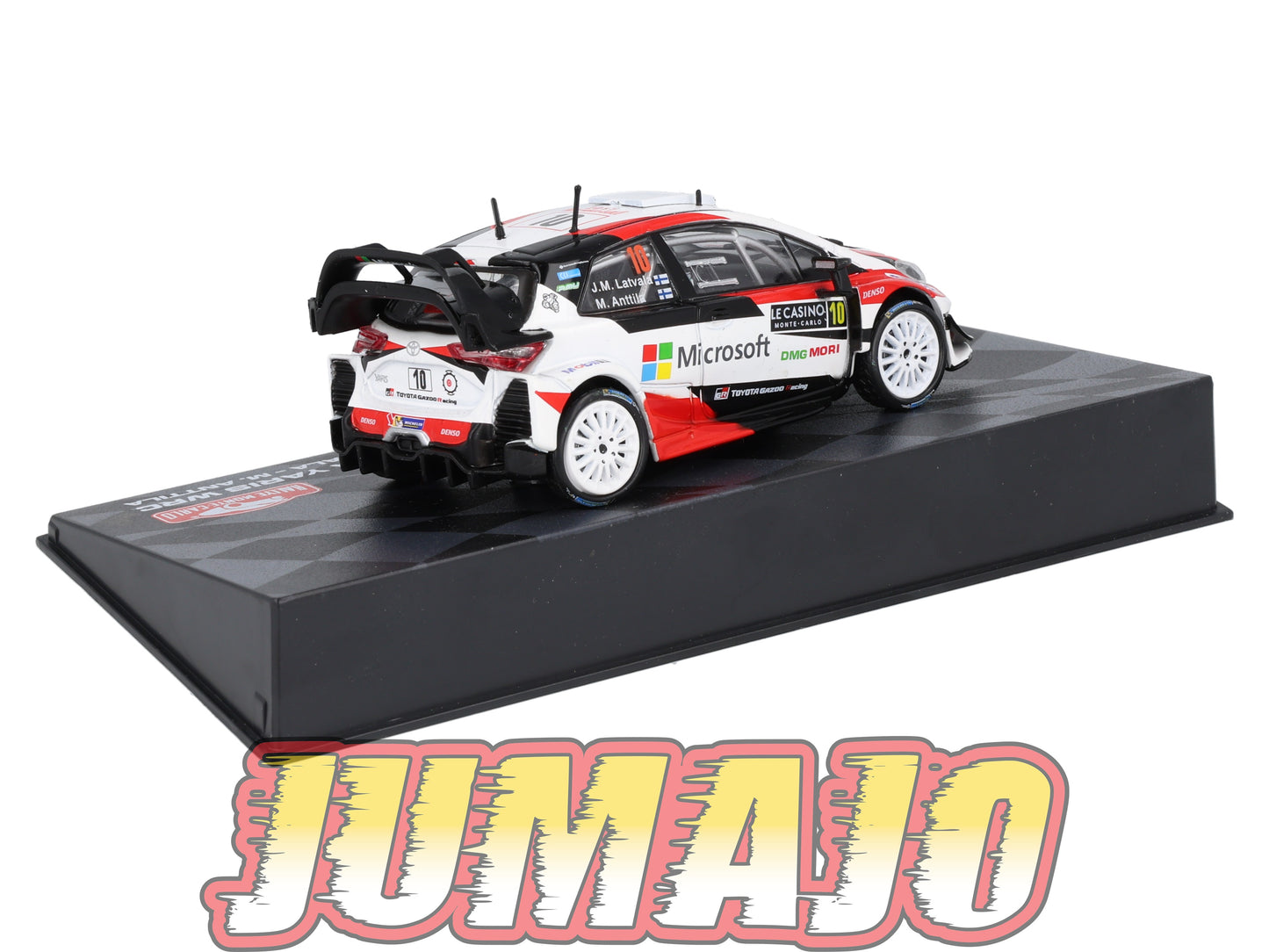 RMIT58 1/43 IXO Rallye Monte Carlo : TOYOTA Yaris WRC 2017 #10 J-M.Latvala