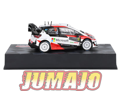 RMIT58 1/43 IXO Rallye Monte Carlo : TOYOTA Yaris WRC 2017 #10 J-M.Latvala