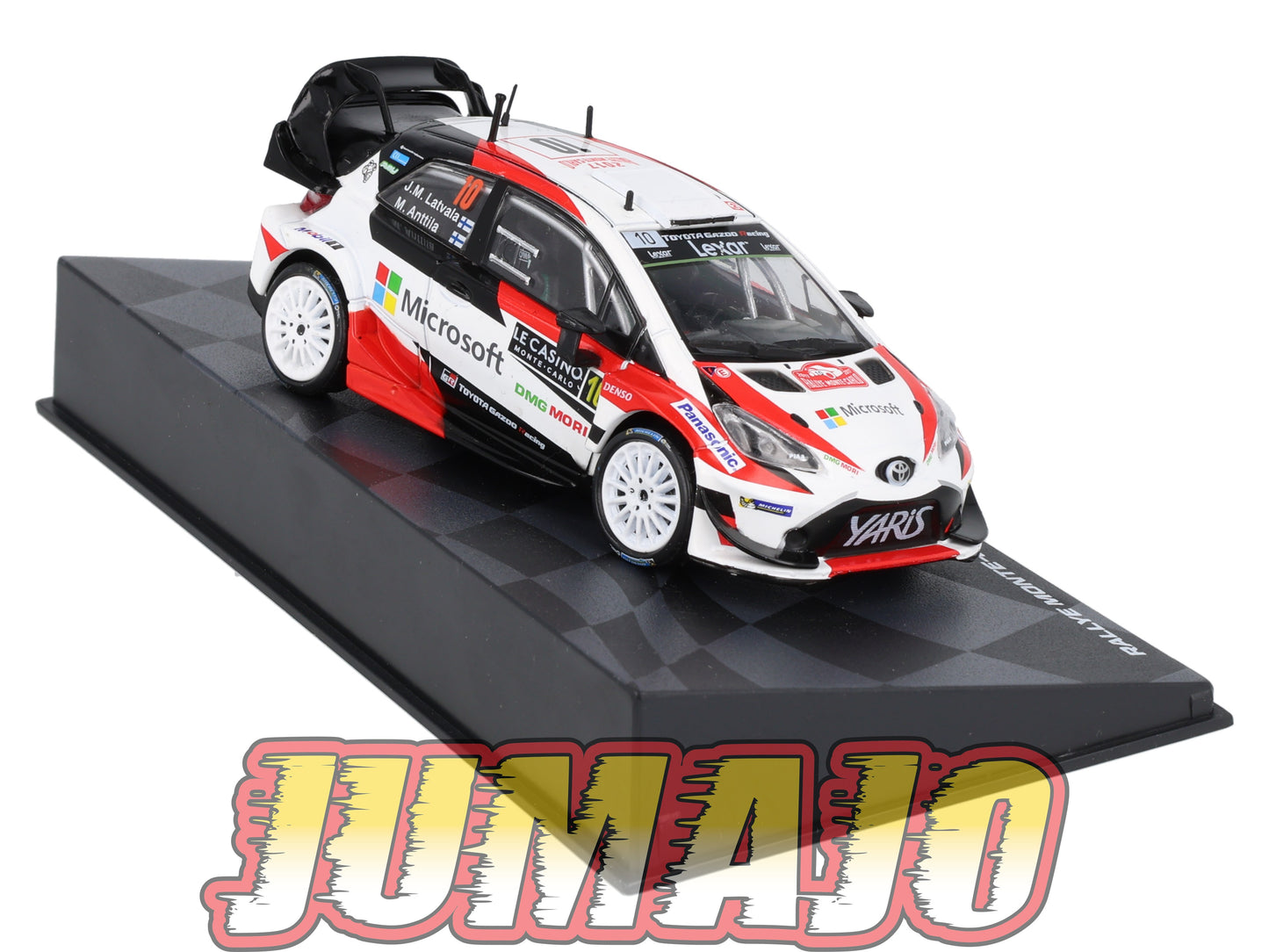 RMIT58 1/43 IXO Rallye Monte Carlo : TOYOTA Yaris WRC 2017 #10 J-M.Latvala