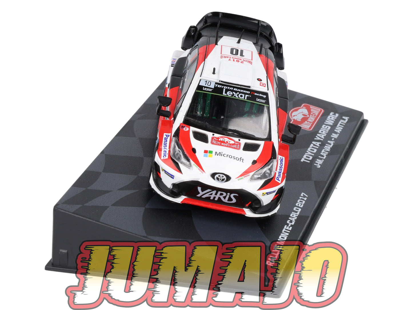RMIT58 1/43 IXO Rallye Monte Carlo : TOYOTA Yaris WRC 2017 #10 J-M.Latvala