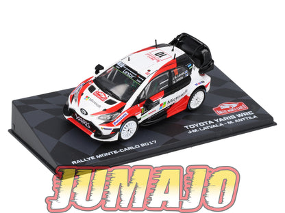 RMIT58 1/43 IXO Rallye Monte Carlo : TOYOTA Yaris WRC 2017 #10 J-M.Latvala