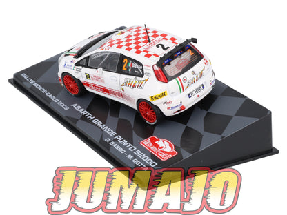 RMIT6 1/43 IXO Rallye Monte Carlo : ABARTH grande Punto S2000 2009 #2 G.Basso