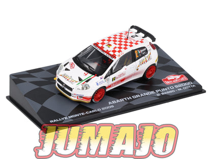RMIT6 1/43 IXO Rallye Monte Carlo : ABARTH grande Punto S2000 2009 #2 G.Basso