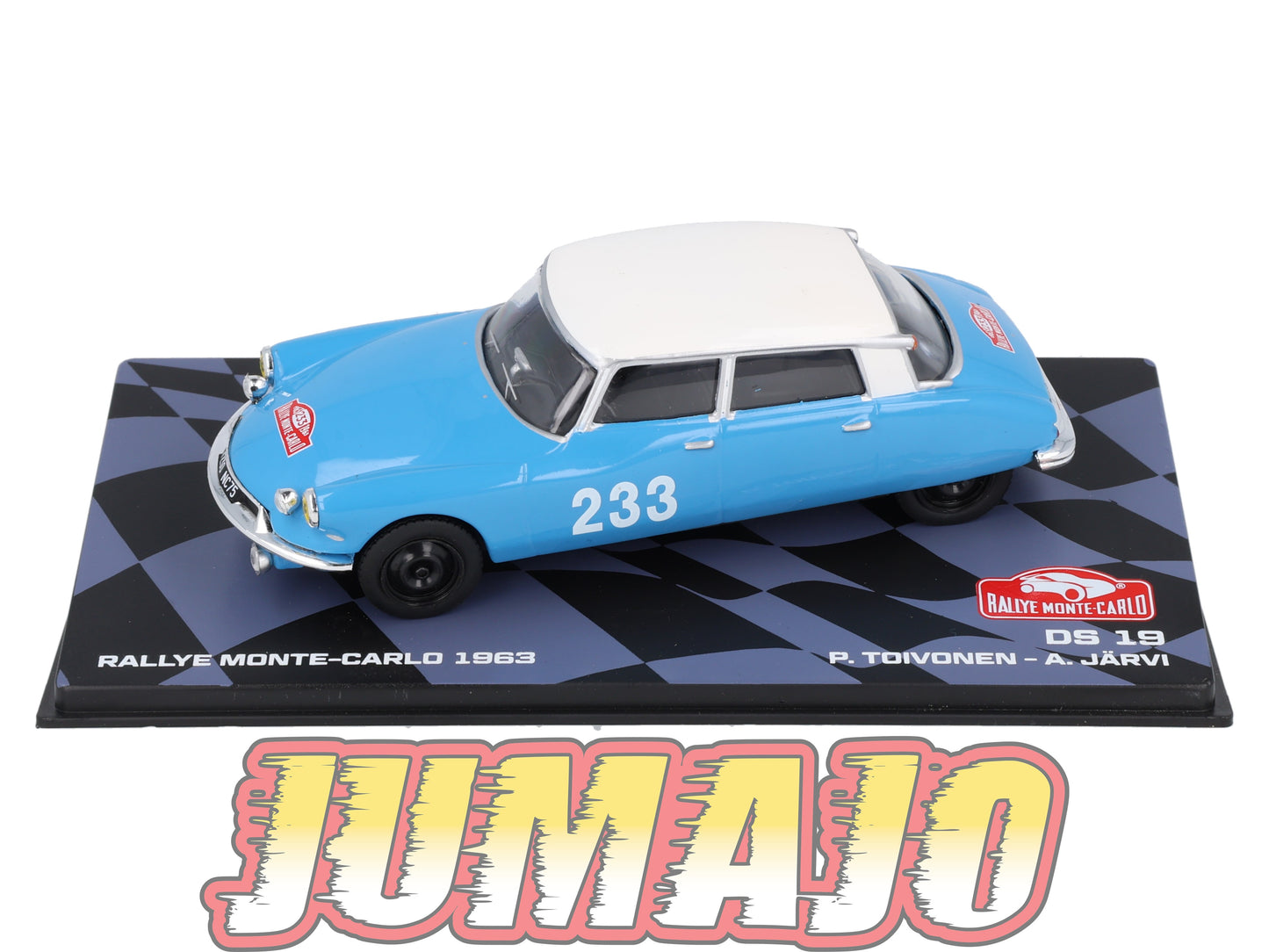 RMIT72 1/43 IXO Rallye Monte Carlo : CITROEN DS 19 1963 #233 P.Toivonen
