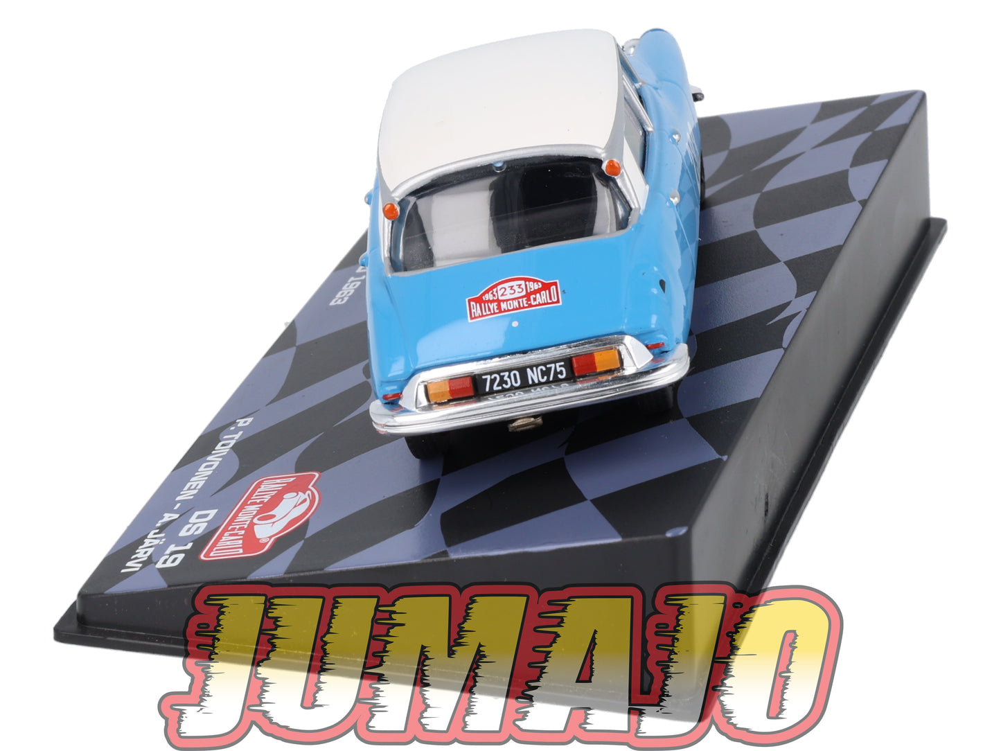 RMIT72 1/43 IXO Rallye Monte Carlo : CITROEN DS 19 1963 #233 P.Toivonen