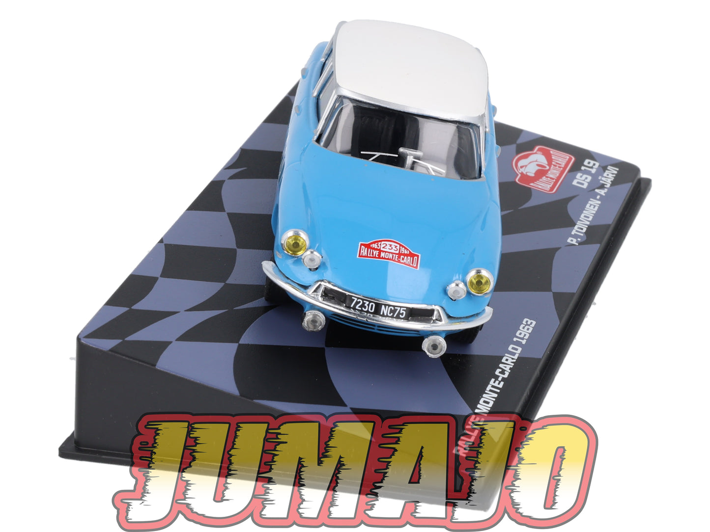 RMIT72 1/43 IXO Rallye Monte Carlo : CITROEN DS 19 1963 #233 P.Toivonen