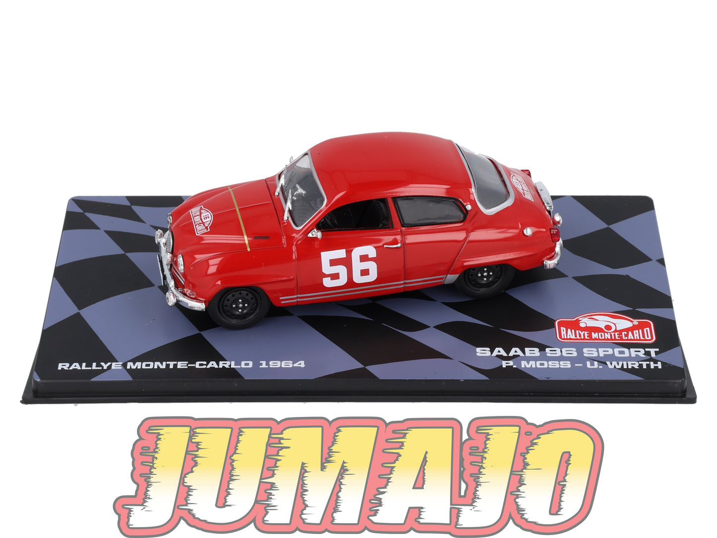 RMIT79 1/43 IXO Rallye Monte Carlo : SAAB 96 Sport 1964 #56 P.Moss