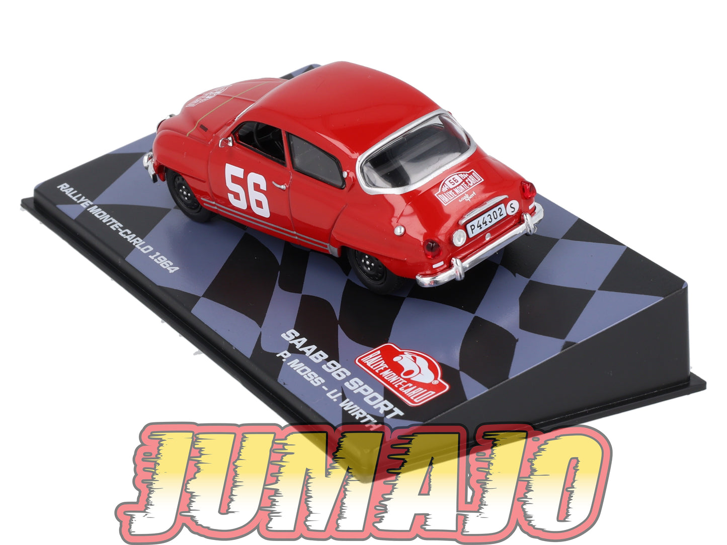 RMIT79 1/43 IXO Rallye Monte Carlo : SAAB 96 Sport 1964 #56 P.Moss