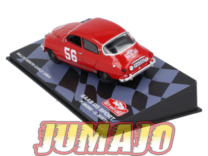 RMIT79 1/43 IXO Rallye Monte Carlo : SAAB 96 Sport 1964 #56 P.Moss