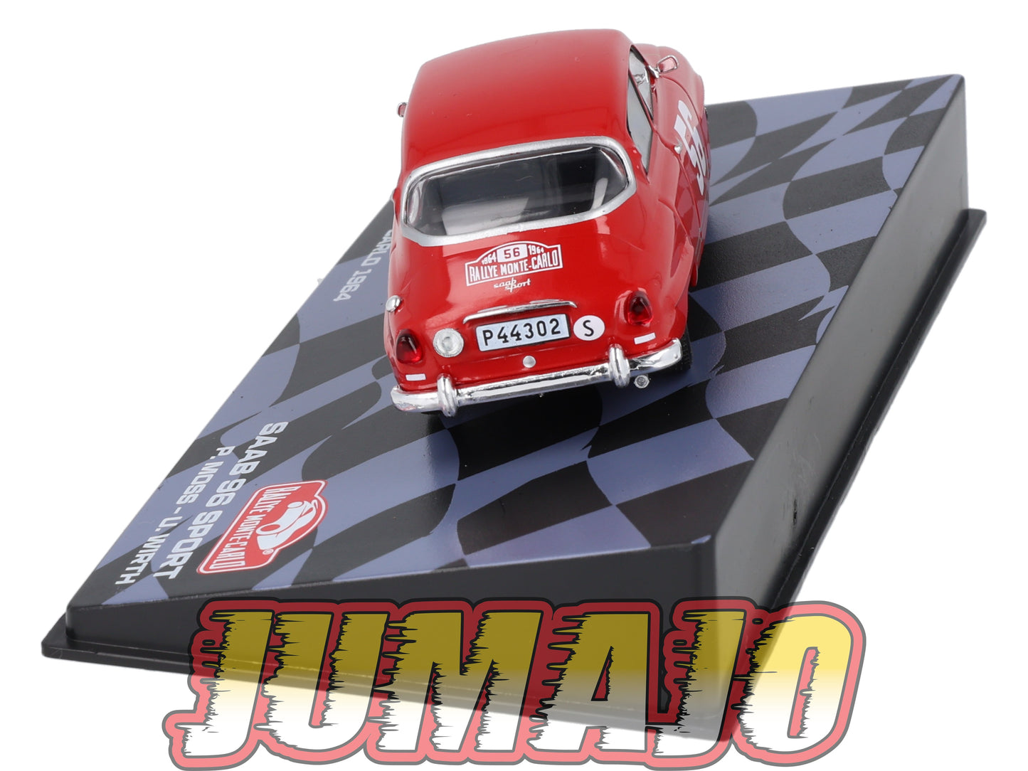 RMIT79 1/43 IXO Rallye Monte Carlo : SAAB 96 Sport 1964 #56 P.Moss