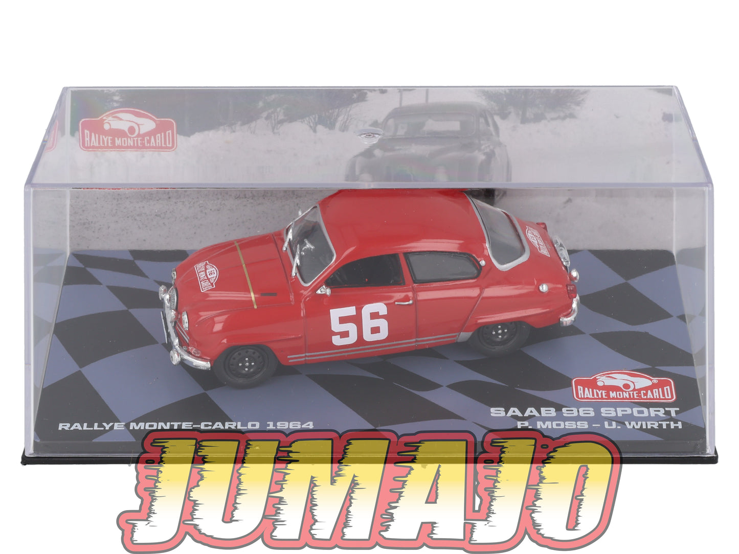 RMIT79 1/43 IXO Rallye Monte Carlo : SAAB 96 Sport 1964 #56 P.Moss