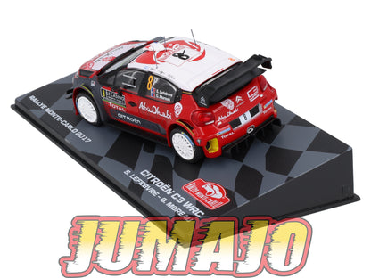 RMIT8 1/43 IXO Rallye Monte Carlo : CITROEN C3 WRC 2017 #8 S.Lefebvre