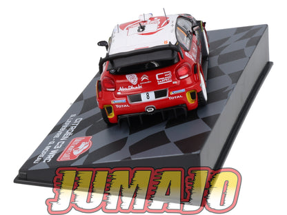 RMIT8 1/43 IXO Rallye Monte Carlo : CITROEN C3 WRC 2017 #8 S.Lefebvre