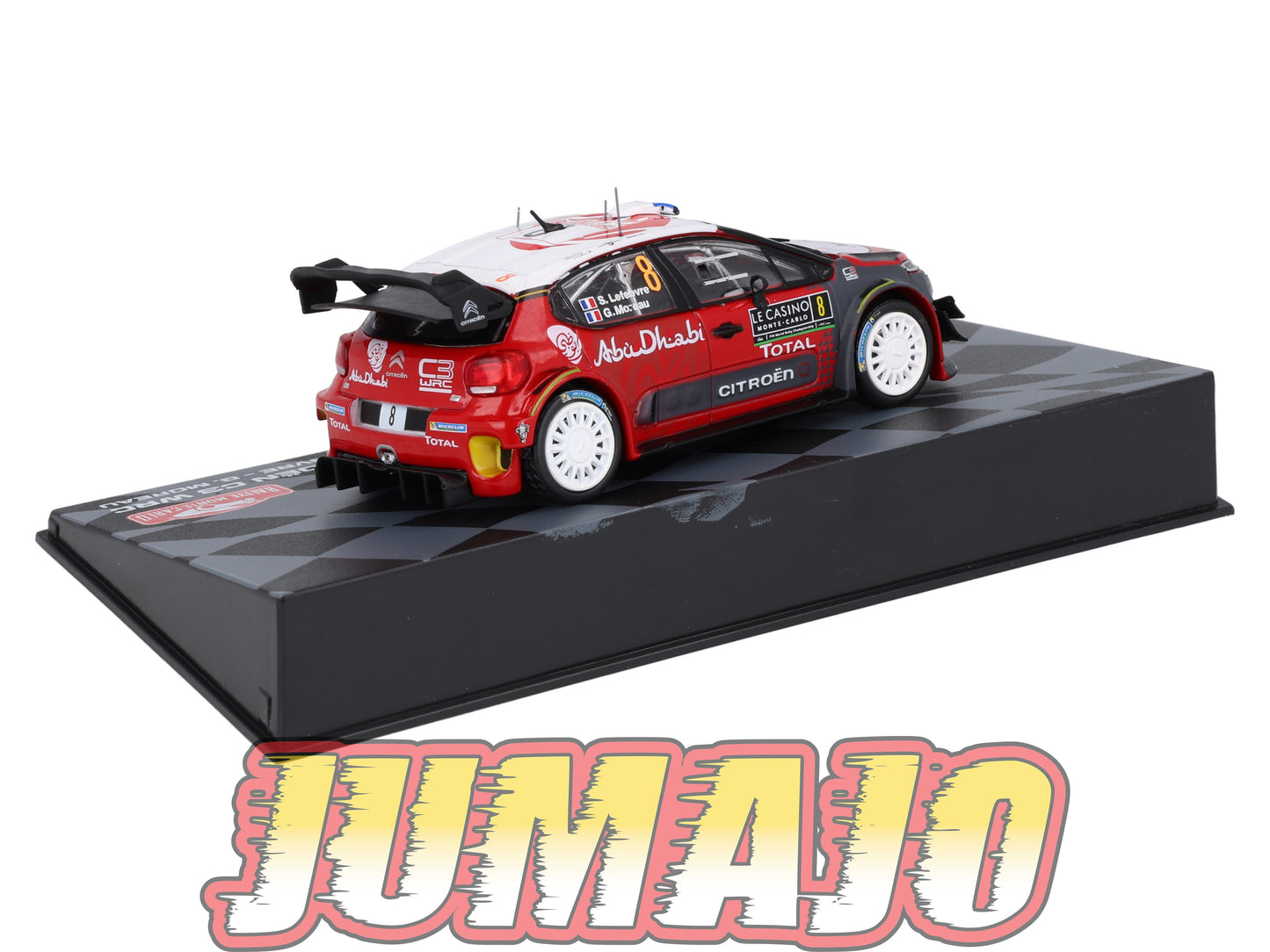 RMIT8 1/43 IXO Rallye Monte Carlo : CITROEN C3 WRC 2017 #8 S.Lefebvre