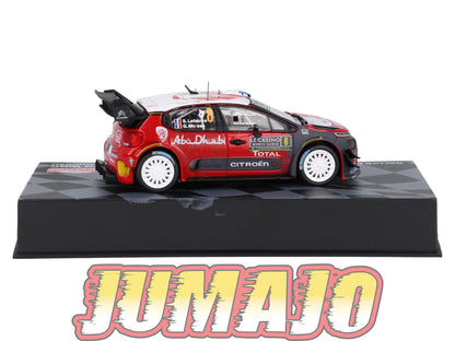 RMIT8 1/43 IXO Rallye Monte Carlo : CITROEN C3 WRC 2017 #8 S.Lefebvre