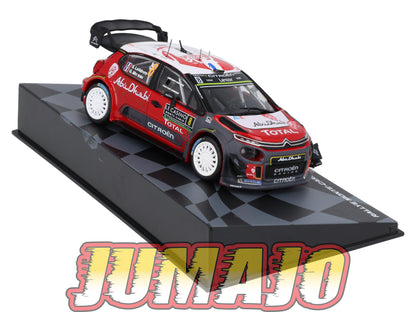 RMIT8 1/43 IXO Rallye Monte Carlo : CITROEN C3 WRC 2017 #8 S.Lefebvre
