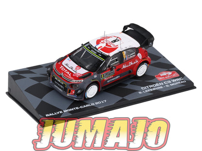 RMIT8 1/43 IXO Rallye Monte Carlo : CITROEN C3 WRC 2017 #8 S.Lefebvre