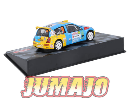 RMIT9 1/43 IXO Rallye Monte Carlo : RENAULT CLIO S1600 L.Betti / G.Agnese 2007