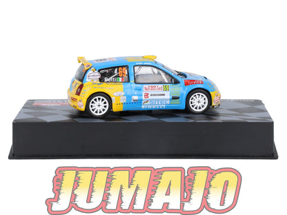 RMIT9 1/43 IXO Rallye Monte Carlo : RENAULT CLIO S1600 L.Betti / G.Agnese 2007