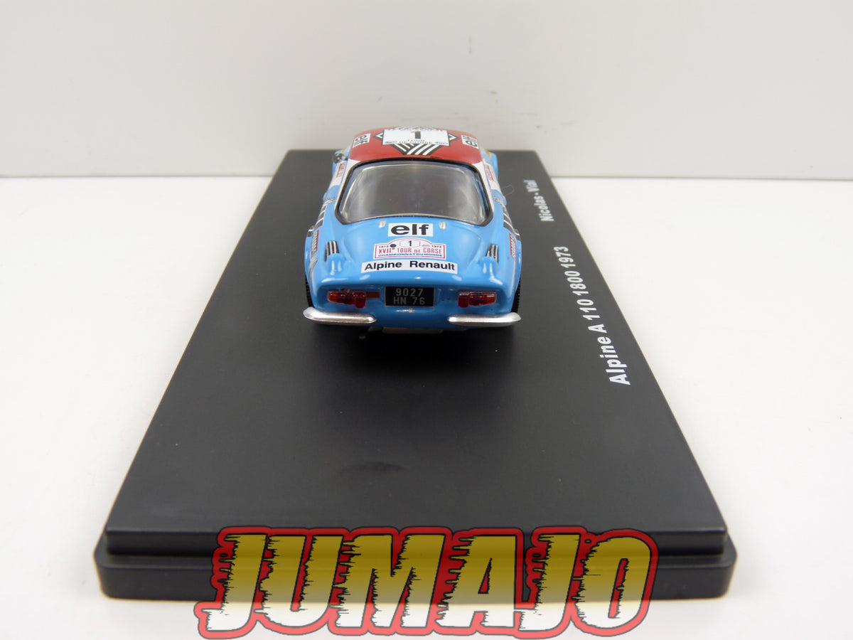 ALPINE A110 1800 - TOUR DE CORSE 1973 - JP.NICOLAS #1 ALPINE A110 1800 - TOUR DE CORSE 1973 - JP.NICOLAS #1