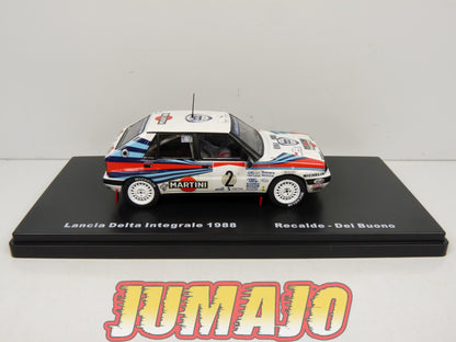 RMX23 1/43 Salvat Mexique Rallye WRC : Lancia Delta Intégrale 1988 Recalde #2