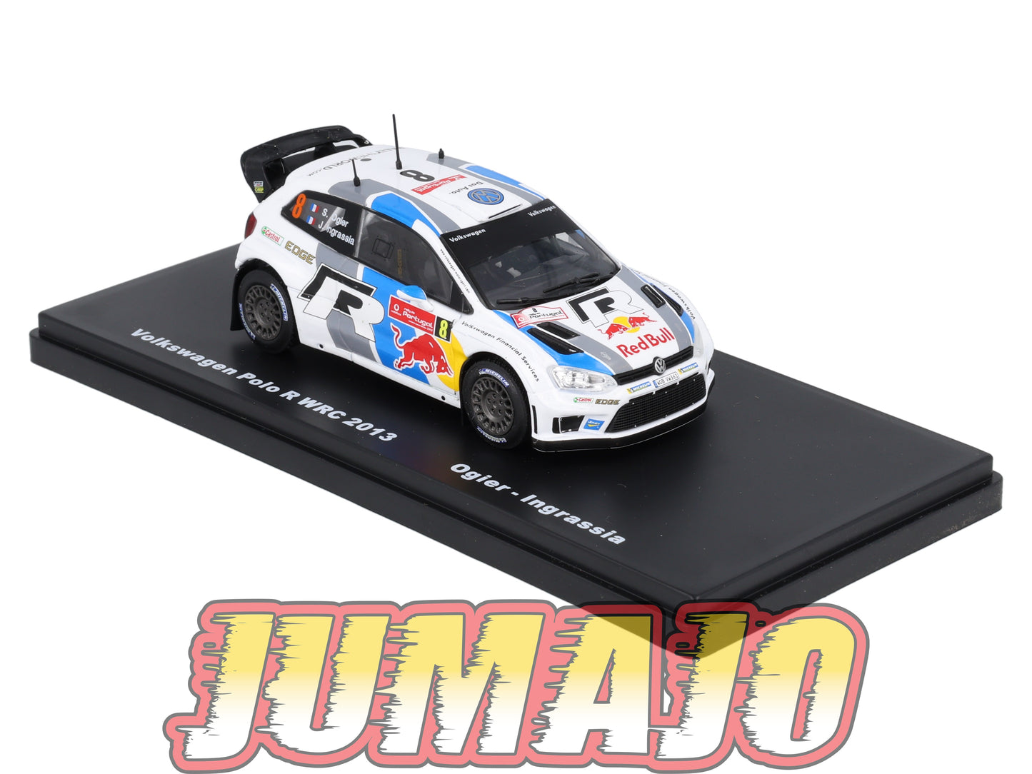 RMX24 1/43 Salvat Mexique Rallye WRC : VOLKSWAGEN Polo R WRC 2013 Ogier #24