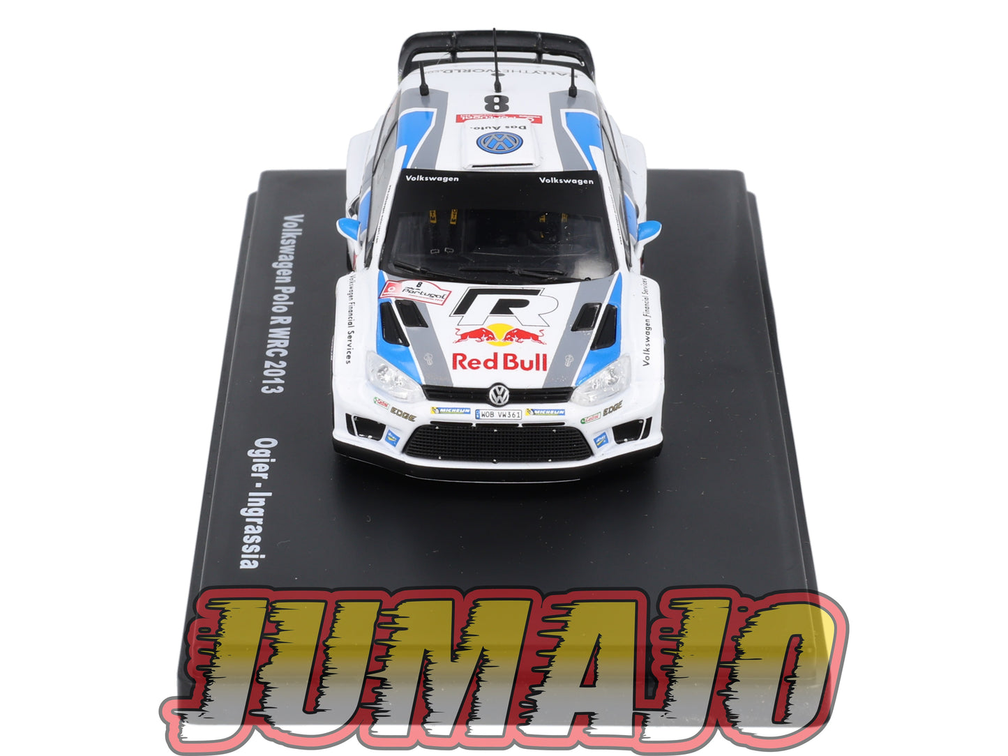 RMX24 1/43 Salvat Mexique Rallye WRC : VOLKSWAGEN Polo R WRC 2013 Ogier #24