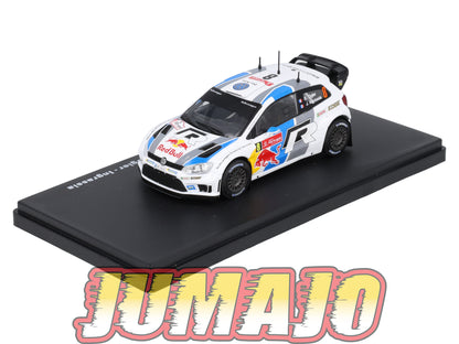 RMX24 1/43 Salvat Mexique Rallye WRC : VOLKSWAGEN Polo R WRC 2013 Ogier #24