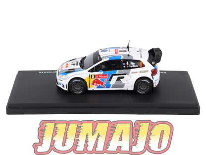 RMX24 1/43 Salvat Mexique Rallye WRC : VOLKSWAGEN Polo R WRC 2013 Ogier #24