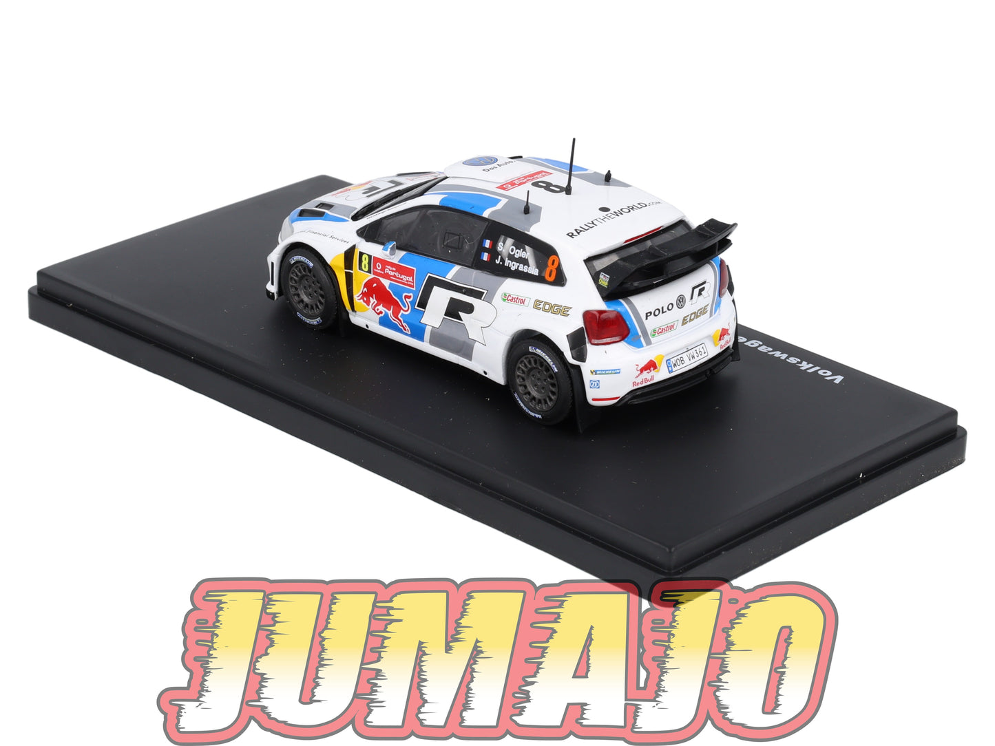 RMX24 1/43 Salvat Mexique Rallye WRC : VOLKSWAGEN Polo R WRC 2013 Ogier #24