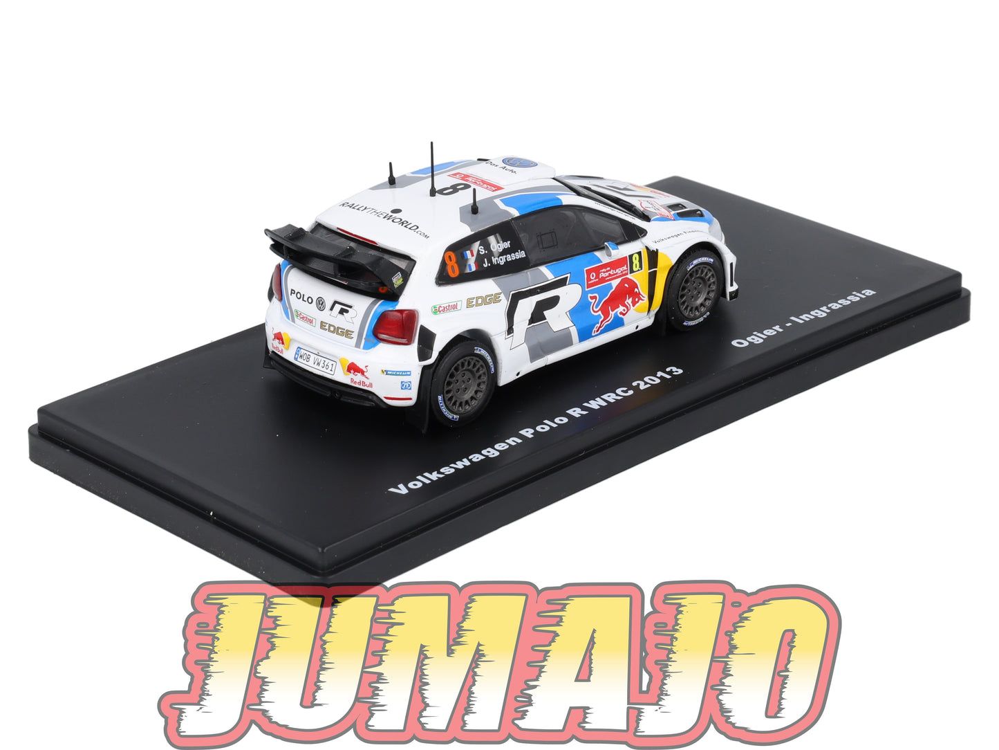 RMX24 1/43 Salvat Mexique Rallye WRC : VOLKSWAGEN Polo R WRC 2013 Ogier #24