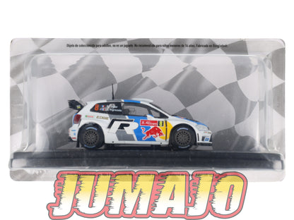 RMX24 1/43 Salvat Mexique Rallye WRC : VOLKSWAGEN Polo R WRC 2013 Ogier #24