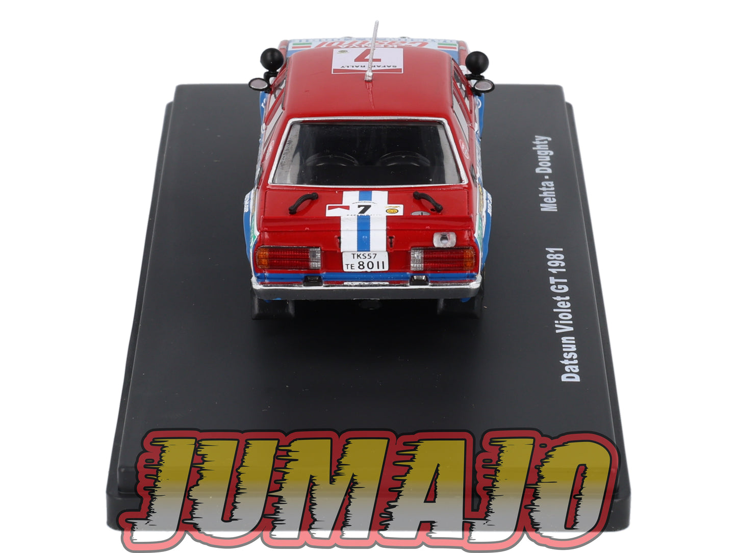 RMX25 1/43 Salvat Mexique Rallye WRC : DATSUN Violet GT 1981 Mehta #7