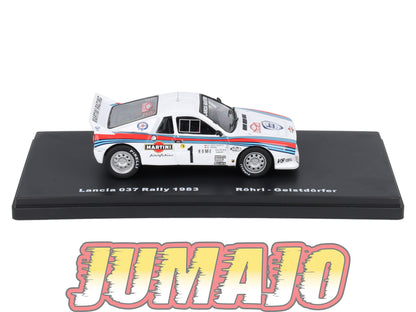 RMX26 1/43 Salvat Mexique Rallye WRC : LANCIA 037 Rally 1983 Rohrl #1