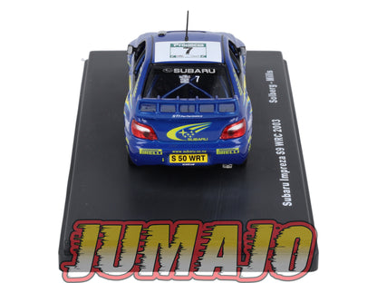 RMX27 1/43 Salvat Mexique Rallye WRC : SUBARU Impreza S9 WRC 2003 Solberg #7