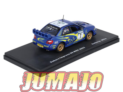 RMX27 1/43 Salvat Mexique Rallye WRC : SUBARU Impreza S9 WRC 2003 Solberg #7