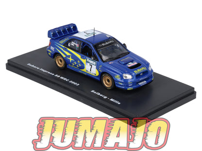 RMX27 1/43 Salvat Mexique Rallye WRC : SUBARU Impreza S9 WRC 2003 Solberg #7